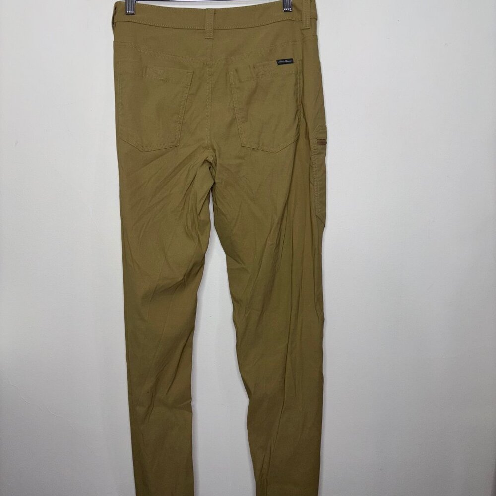 Eddie Bauer Rainier Cargo Pants Men's Size 30 x 30 Beige Outdoor Camping Stretch - Picture 5 of 11